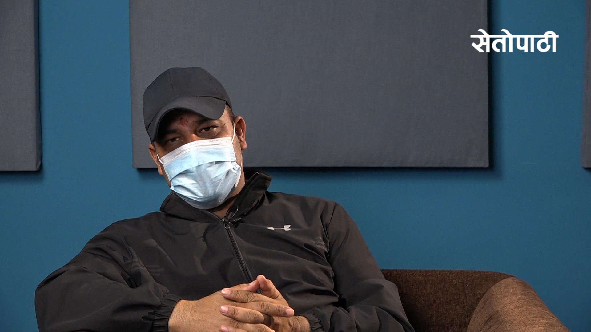 नक्कली भुटानी शरणार्थी प्रकरणका पीडित रामकुमार रेग्मी । तस्बिर : सेतोपाटी